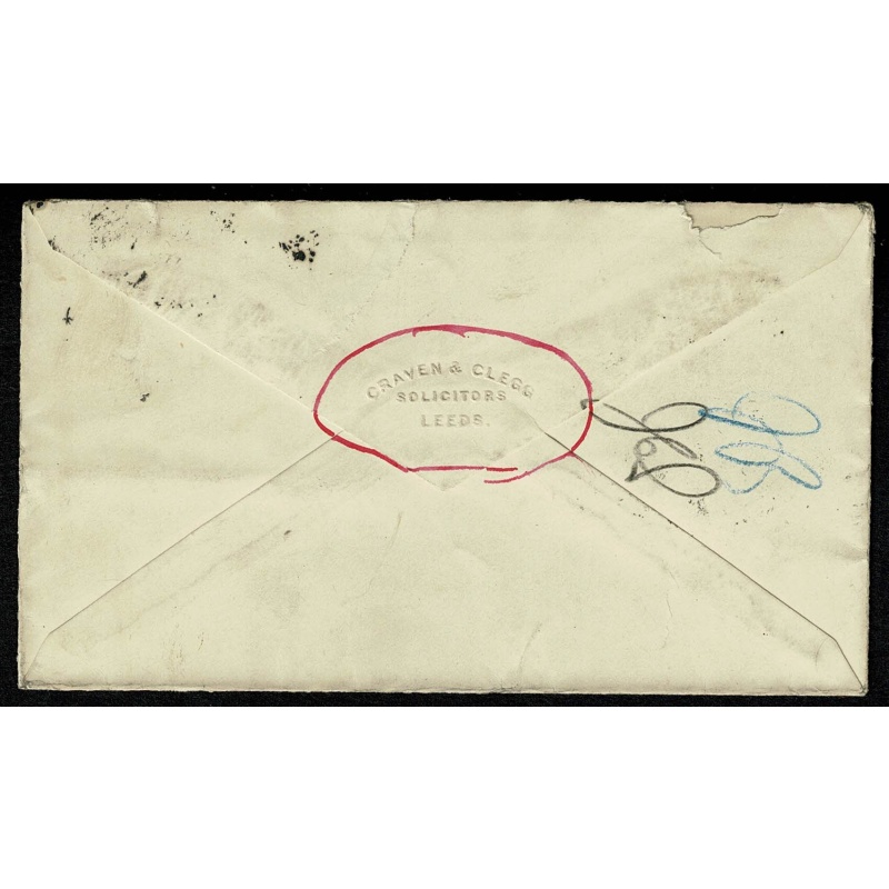 1904 1d cover with "Not To Be Found/447" and "Undelivered for reason stated/To be returned to Sender/at the address shown on cover"