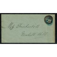 1902 ½d blue green STO envelope " Guest Keen Nettlefolds"