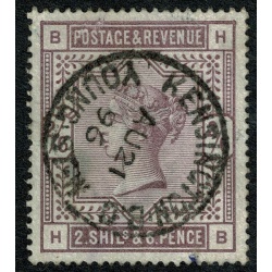 1883 2/6 lilac "HB". Fine used "Kensington" cds. SG 178